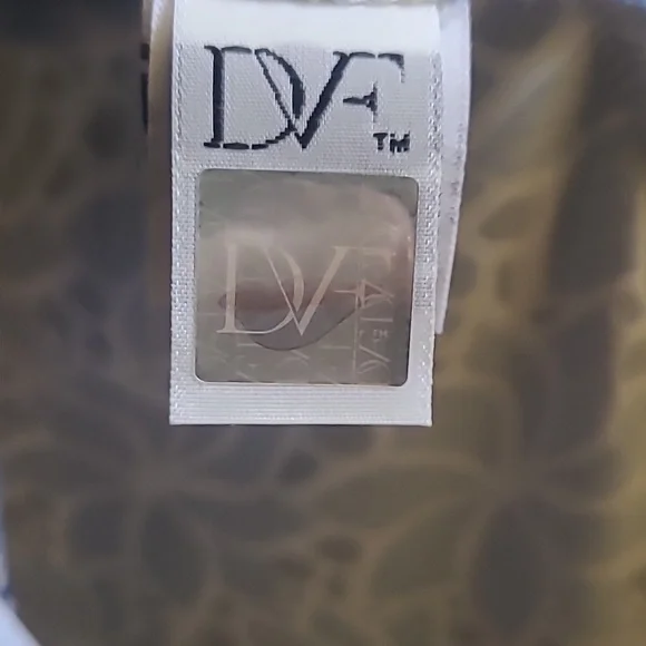 Diane von Furstenberg DVF New Jeanne Two Wrap Dress, Sz 6 - Picture 5 of 8